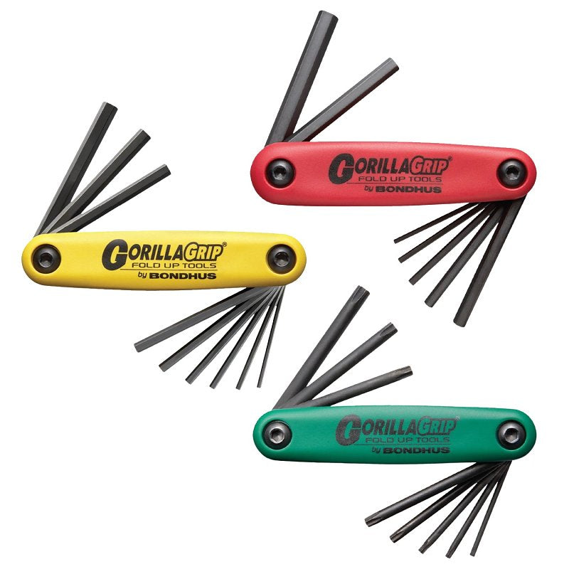 BONDHUS CORPORATION Bondhus 12533 Tool Triple Pack, 24-Piece, Protanium Steel, ProGuard