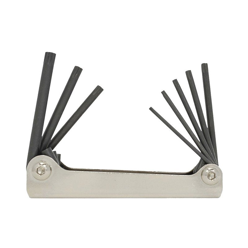 BONDHUS CORPORATION Bondhus 14534 Fold-Up Tool Set, 8-Piece, Metal/Steel, ProGuard, Specifications: Torx Tip