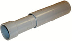 CARLON Carlon E945 E945D-CAR Expansion Coupling, 1/2 in Female Socket, 6 in L, PVC, Gray ELECTRICAL CARLON