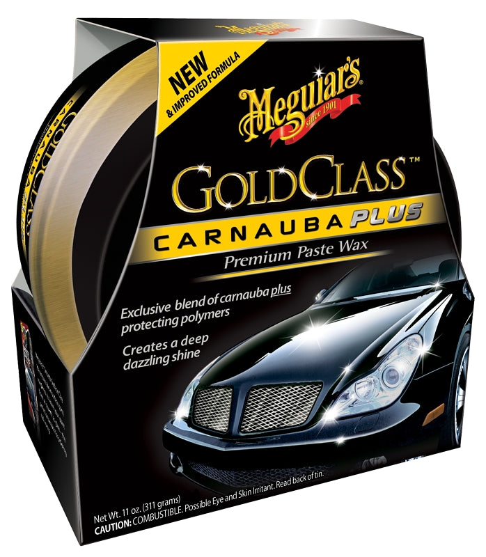 MEGUIAR'S Meguiar's G7014J Car Wax, 11 oz, Paste, Pleasant AUTOMOTIVE MEGUIAR'S