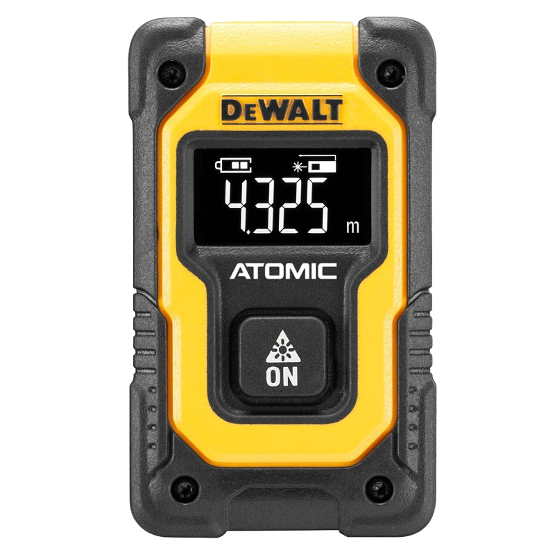 DEWALT DEWALT ATOMIC COMPACT Series DW055PL Pocket Laser Distance Measure, 55 ft, LCD Display