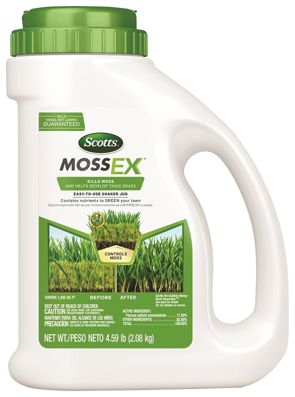SCOTTS Scott Pet MossEX 49023 Easy-to-Use Shaker Jug, Granular, Gray, 4.59 lb Shaker Jug LAWN & GARDEN SCOTTS