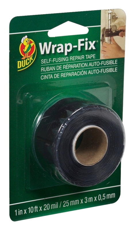 DUCK Duck 442055 Electrical Tape, 10 ft L, 1 in W, Black ELECTRICAL DUCK