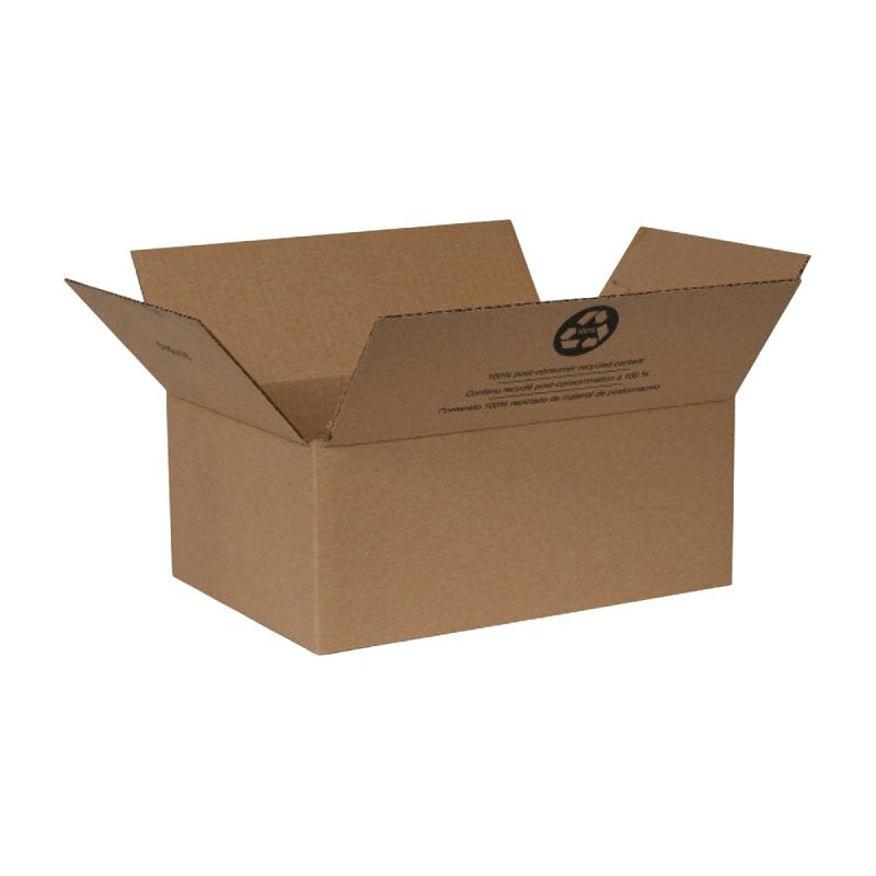 DUCK Duck 394526 Corrugated Box, 8 in L, 11-3/4 in W, 32 lb, Cardboard, Brown