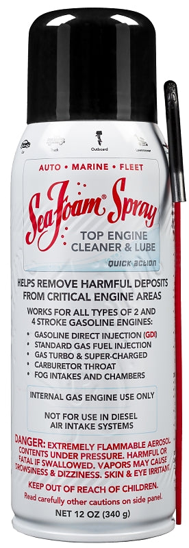 SEA FOAM Sea Foam SS14 Engine Cleaner and Lube, 12 oz Aerosol Can AUTOMOTIVE SEA FOAM