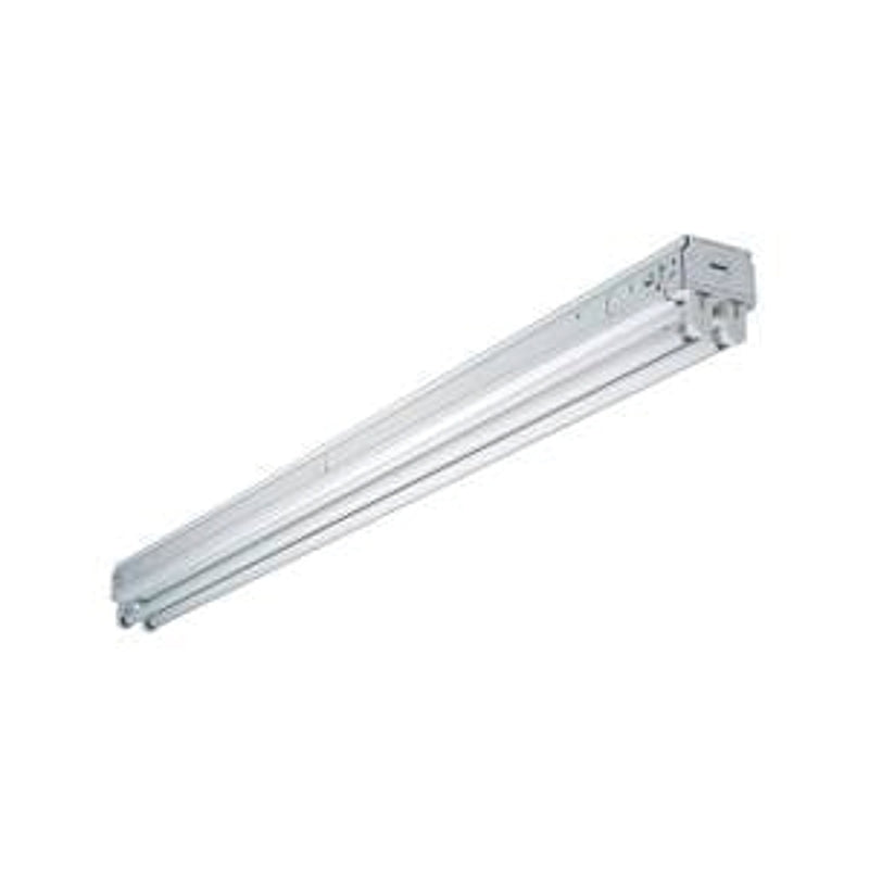 METALUX Eaton Lighting SNF232RC Fluorescent Strip Light, 120 V, 2-Lamp, Bi-Pin Lamp Base, 2800 Lumens Lumens, White Fixture ELECTRICAL METALUX