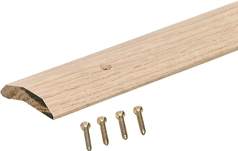 M-D M-D 85423 Carpet Trim, 72.13 in L, 2 in W, Hardwood, Unfinished