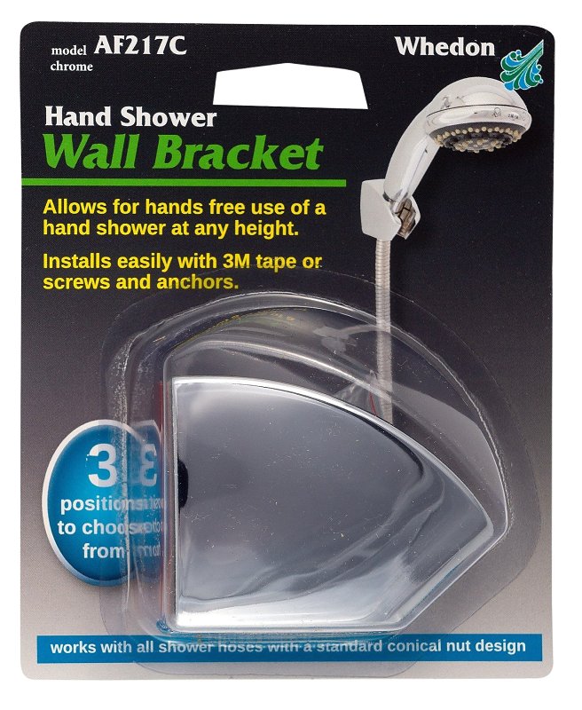 WHEDON WALL BRACKET 3P F/HNDSHWR CHRM