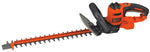BLACK & DECKER LAWN Black+Decker BEHTS300 Electric Hedge Trimmer, 3.8 A, 120 V, 3/4 in Cutting Capacity, 20 in Blade, Orange