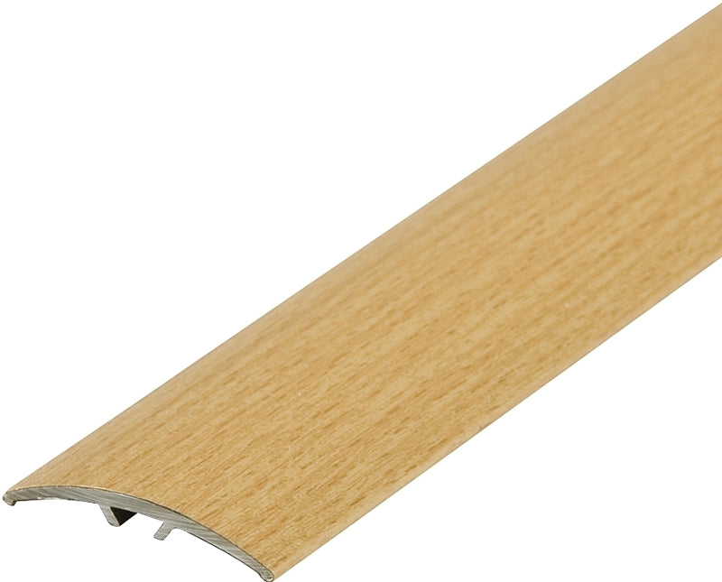 M-D M-D 46240 Multi-Floor Transition, 36 in L, 1-1/2 in W, Aluminum, Beech
