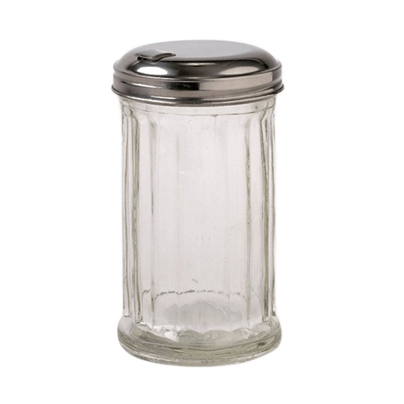 LIFETIME BRANDS LifetimeBrands 5078603 Sugar Dispenser Pourer, 12 oz Capacity, Glass Container