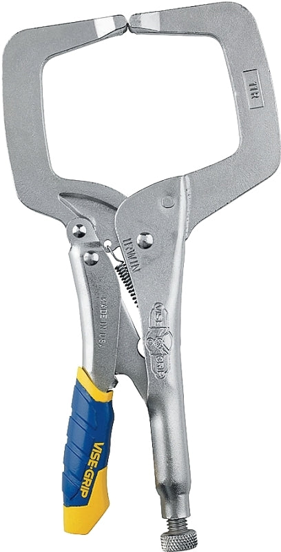 IRWIN Irwin 19T C-Clamp, 2500 lb Clamping, 3-3/8 in Max Opening Size, 2-5/8 in D Throat, Steel Body