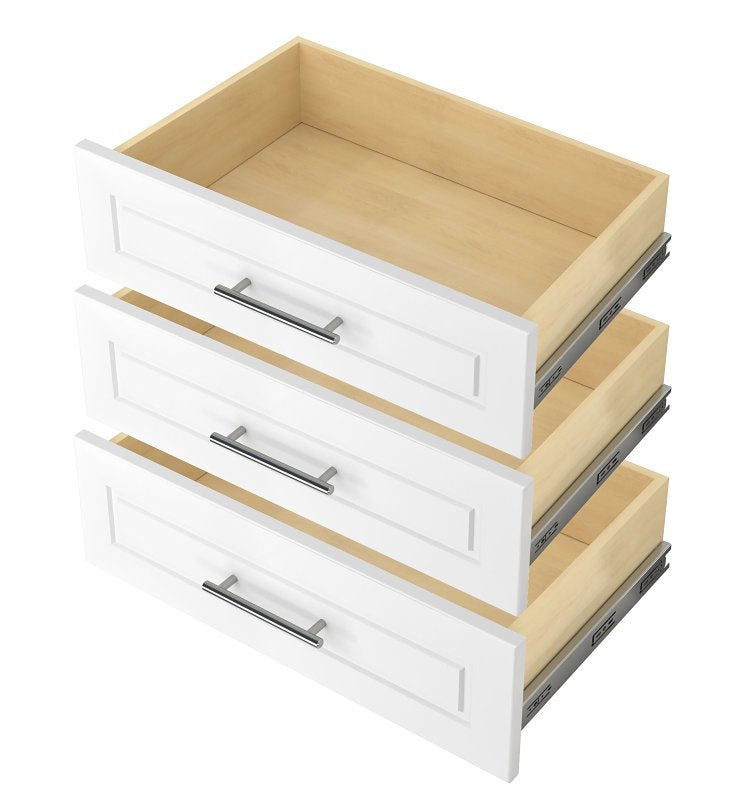 STOW Easy Track Deluxe 680174-WH Drawer Set, Wood, White HARDWARE & FARM SUPPLIES STOW