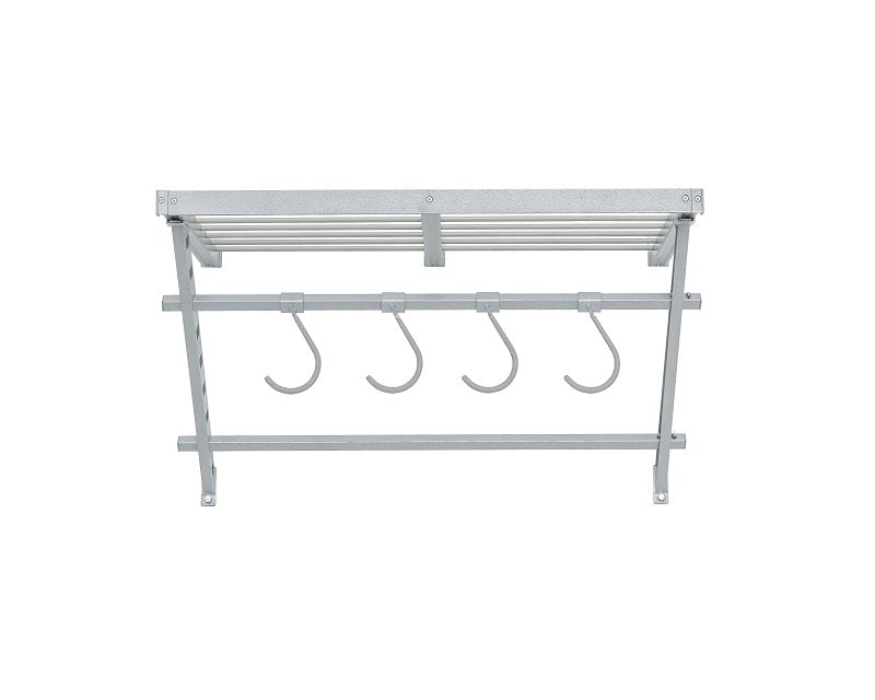 STOW Easy Track 220862 Bike Track Storage System, 500 lb Capacity, Steel, Gray, 20 in L, 32 in W, 20 in H