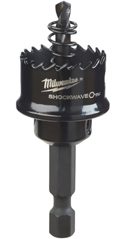 MILWAUKEE Milwaukee 49-56-9810 Hole Saw, 7/8 in Dia, 1/2 in D Cutting, 1/4 in Arbor, 8 TPI, HSS Cutting Edge HARDWARE & FARM SUPPLIES MILWAUKEE