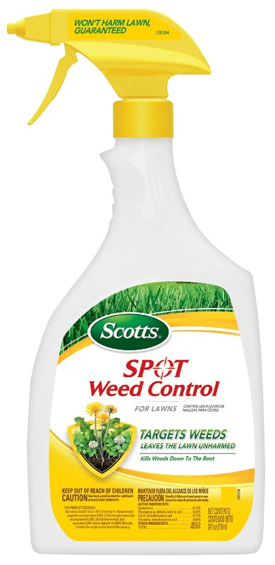 SCOTTS Scotts 5410510 Weed Killer, Liquid, Spray Application, 24 oz Bottle LAWN & GARDEN SCOTTS
