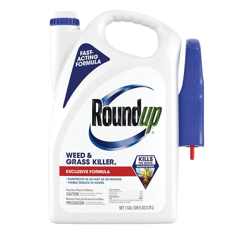 ROUNDUP Roundup 5375504 Weed and Grass Killer, Liquid, 1 gal LAWN & GARDEN ROUNDUP