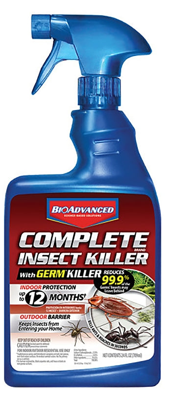 BIOADVANCED BioAdvanced 700050A Triple Action Ant Killer, Granular, Outdoor, 24 oz Bottle