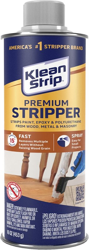 KLEAN STRIP Klean Strip EKPS302 Paint Stripper, Gas, Aromatic, 16 oz, Can