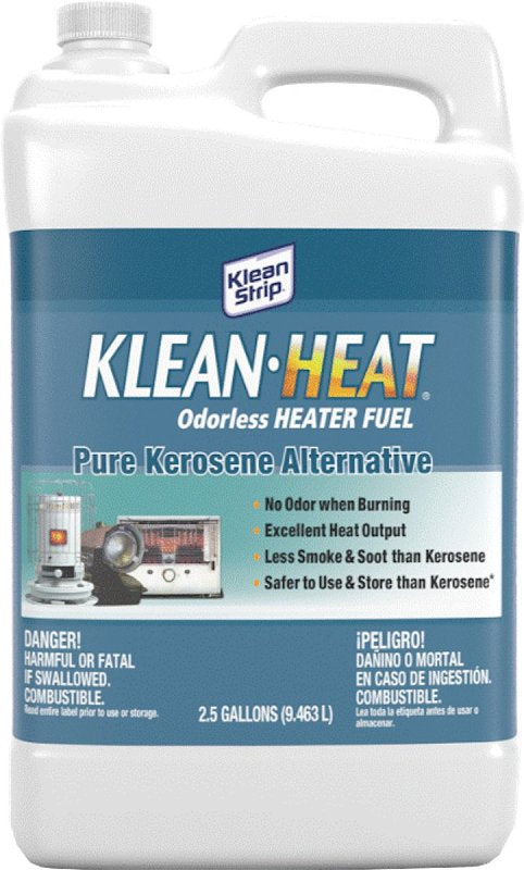 KLEAN HEAT Klean Strip Klean-Heat EKKH992 Kerosene Alternative, 2.5 gal Can