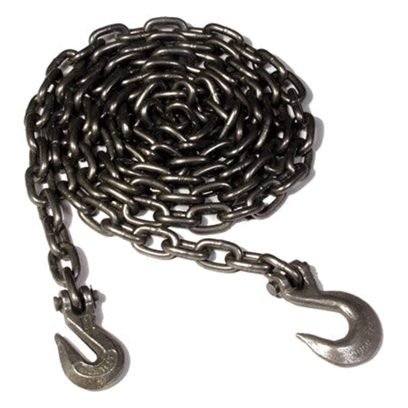 BARON Baron TC433815 High Test Chain, 14 ft L, 5400 lb Working Load, 43 Grade, Bright AUTOMOTIVE BARON