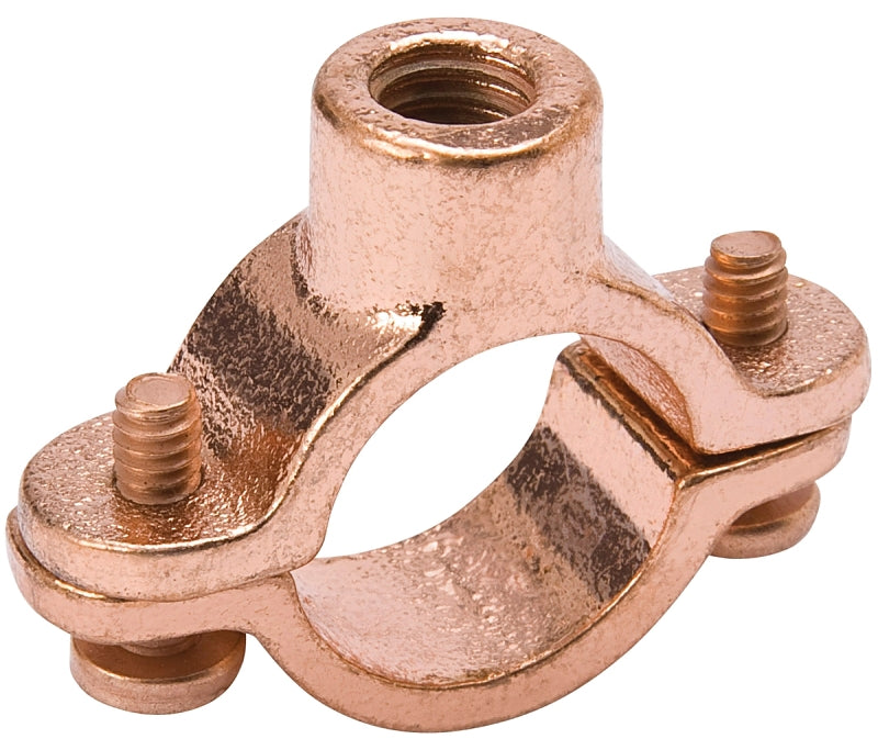 B & K INDUSTRIES B & K C72-100HC Split Ring Hanger, 1 in Opening, Iron, Copper PLUMBING, HEATING & VENTILATION B & K INDUSTRIES