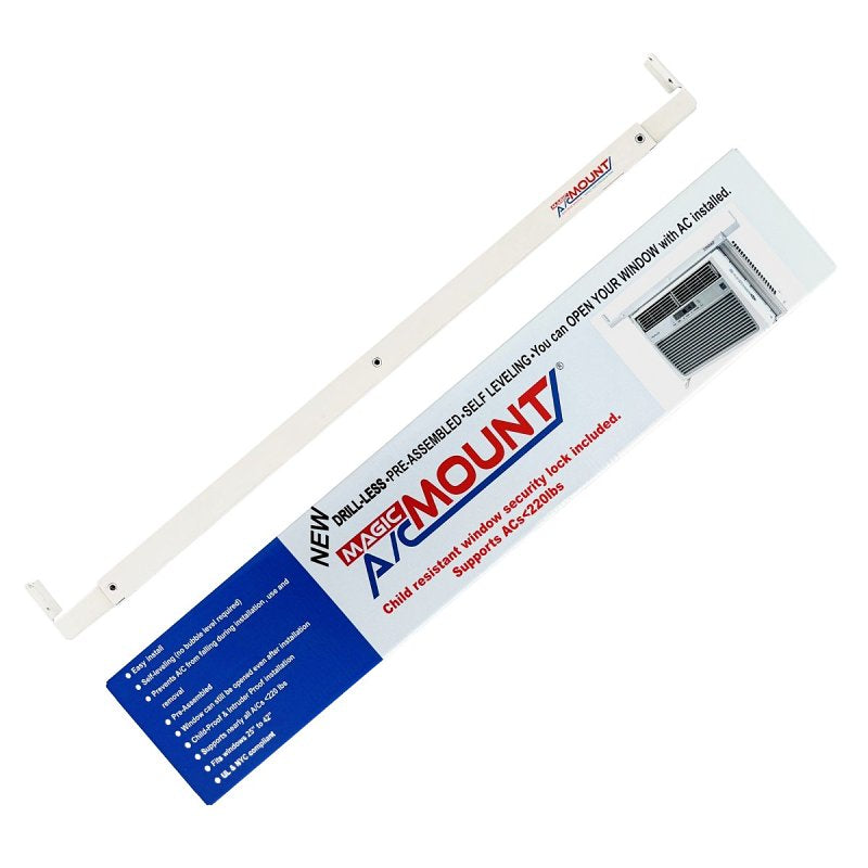 MAGIC AC MOUNT LLC Magic AC Mount MACM301 AC Support Bracket, Metal, White, For: Window Air Conditioners APPLIANCES & ELECTRONICS MAGIC AC MOUNT LLC