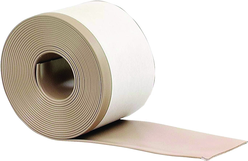 M-D M-D 93187 Wall Base, 20 ft L, 4 in W, Vinyl, Desert Beige