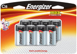 ENERGIZER BATTERY Energizer E93BP-8H Battery, 1.5 V Battery, 8350 mAh, C Battery, Alkaline, Manganese Dioxide, Zinc ELECTRICAL ENERGIZER BATTERY