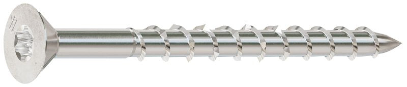 SIMPSON STRONG-TIE Simpson Strong-Tie Deck-Drive T08200WPP Deck Screw, #8 Thread, 2 in L, Box Thread, Flat Head, T20 6-Lobe Drive HARDWARE & FARM SUPPLIES SIMPSON STRONG-TIE