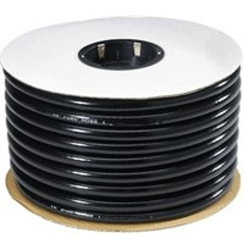ABBOTT RUBBER Abbott Rubber T22005004/RFKG Hose, 50 ft L, 3/8 in ID, 5/8 in OD, 80 psi Pressure, PVC, Black