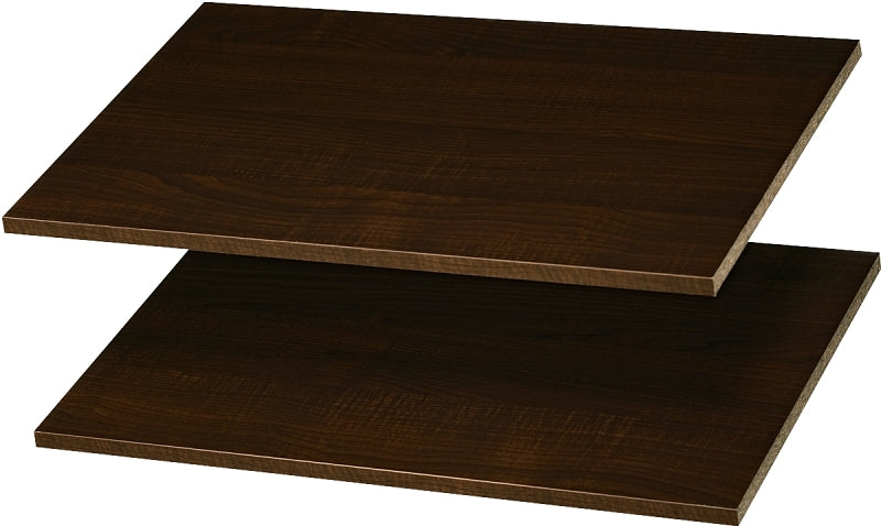 STOW Easy Track RS1423-T Series Adjustable Shelf, Truffle, 100 lb, 14 in L, 23-7/8 in W, Wood HARDWARE & FARM SUPPLIES STOW