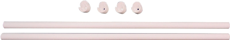 STOW Easy Track RR1036 Wardrobe Rod, 1 in Dia, 35 in L, Steel HARDWARE & FARM SUPPLIES STOW