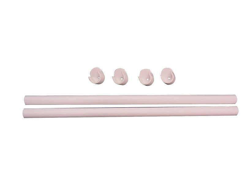 EASY TRACK Easy Track RR1024 Wardrobe Rod, 1 in Dia, 24 in L, Steel HARDWARE & FARM SUPPLIES EASY TRACK