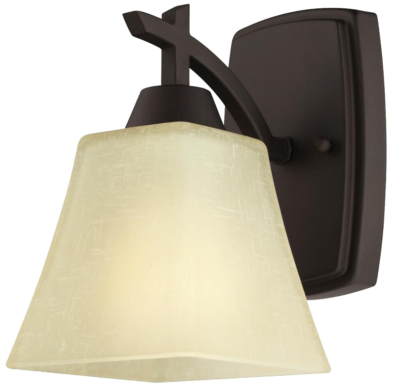 WESTINGHOUSE Westinghouse Midori Series 63073 Indoor Wall Fixture, 1-Lamp, Oil-Rubbed Bronze Fixture ELECTRICAL WESTINGHOUSE
