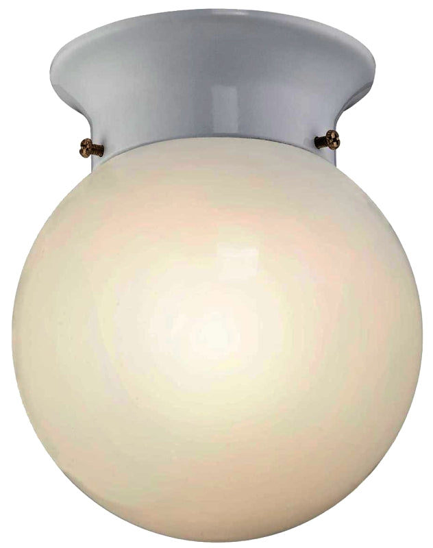 WESTINGHOUSE Westinghouse 61070 Flush Mount Ceiling Fixture, LED Lamp, 620 Lumens Lumens, 3000 K Color Temp, White Fixture ELECTRICAL WESTINGHOUSE