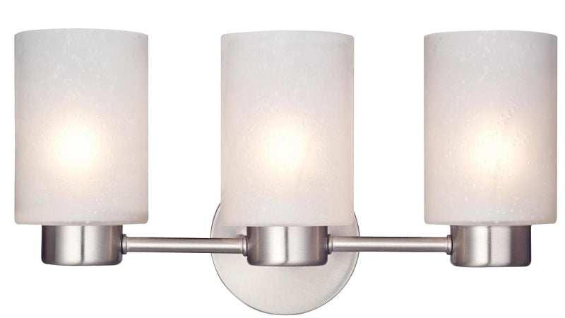 WESTINGHOUSE Westinghouse Sylvestre Series 6227900 Wall Fixture, 120 V, 3-Lamp, Incandescent, LED Lamp, Metal Fixture ELECTRICAL WESTINGHOUSE