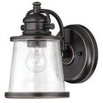 WESTINGHOUSE Westinghouse Emma Jane Series 6204000 Outdoor Wall Lantern, Steel Fixture, Amber Bronze Fixture ELECTRICAL WESTINGHOUSE