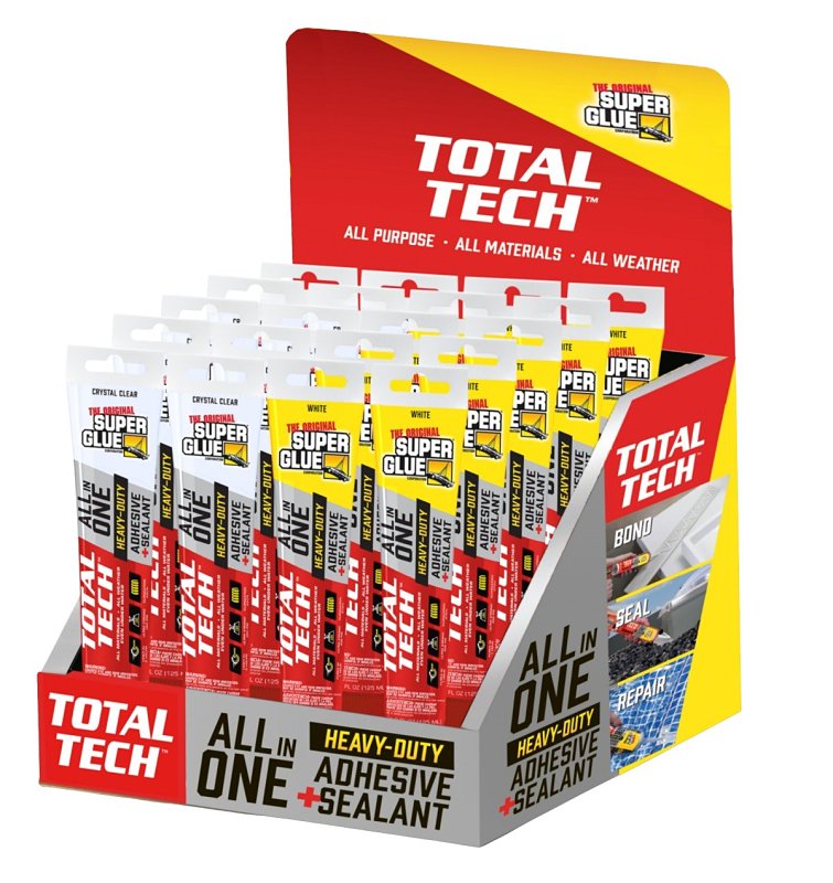 THE ORIGINAL SUPER GLUE TOTAL TECH 20U PDQ SQUEEZE TUB
