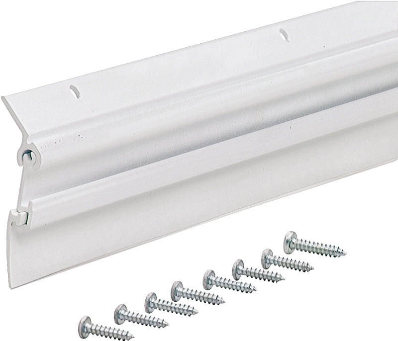 M-D M-D Flex-O-Matic Series 07179 Door Sweep, 36 in L, Aluminum Flange HARDWARE & FARM SUPPLIES M-D