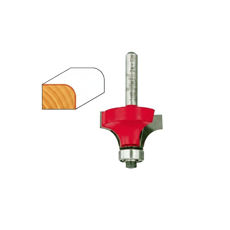 FREUD Freud 34-128 Router Bit, 2 in Dia Cutter, 2-7/8 in OAL, 1/2 in Dia Shank, 4-Cutter, Carbide