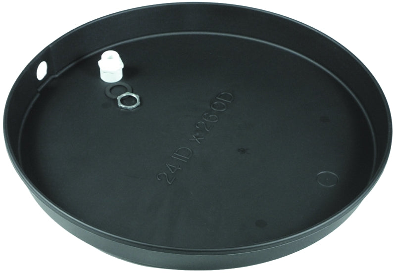 CAMCO USA Camco USA 11260 Recyclable Drain Pan, Plastic, For: Electric Water Heaters, 21 in ID x 2-1/2 in D PLUMBING, HEATING & VENTILATION CAMCO USA