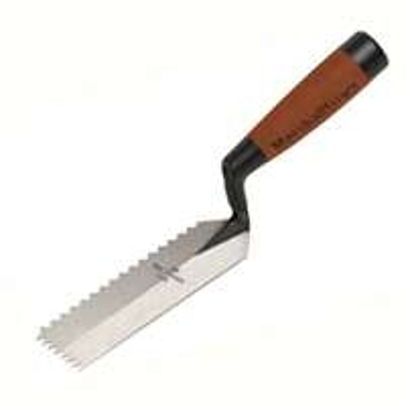 MARSHALLTOWN Marshalltown 52VND Margin Trowel, 5 in L Blade, 2 in W Blade, DuraSoft Handle, Steel Blade