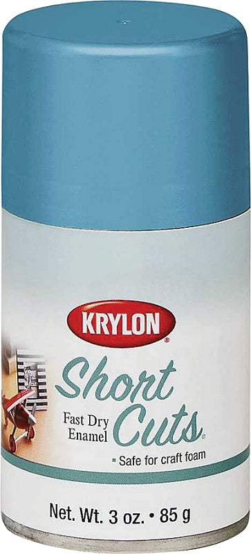 KRYLON Krylon KSCS070 Craft Spray Paint, High-Gloss, Cotton Candy Blue, 3 oz Can