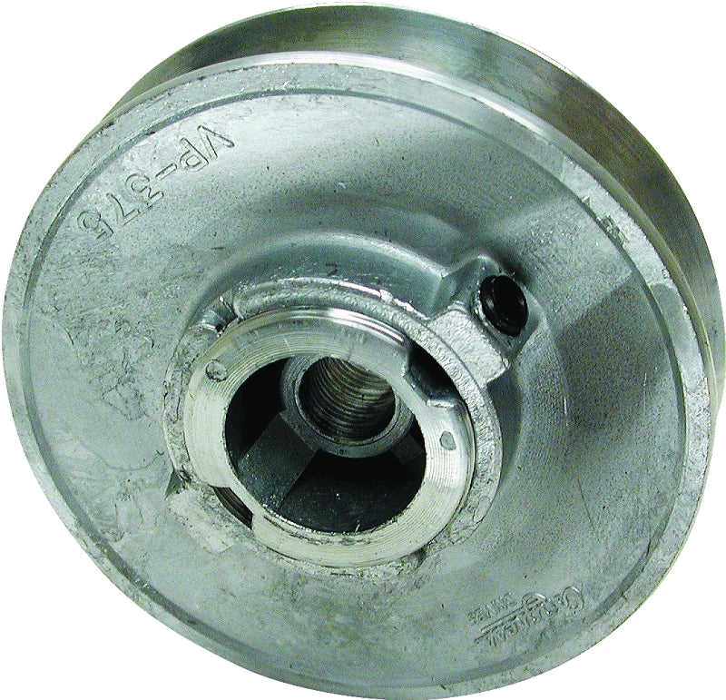 DIAL Dial 6149 Motor Pulley, 1/2 in Dia Bore, 3-3/4 in OD, Zinc