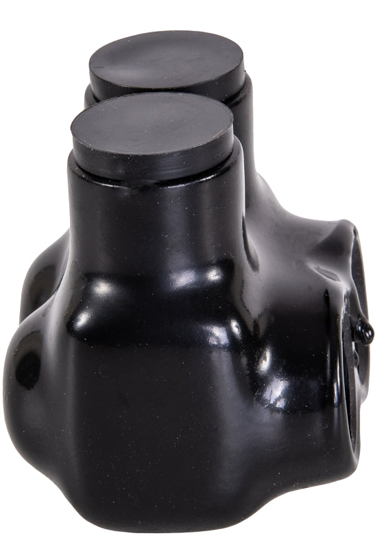 NSI NSI IT Series IT-1/0B Insulated Tap Connector, 1/0 to 14 AWG Wire, 2-Pole, Plastisol Housing Material, Black
