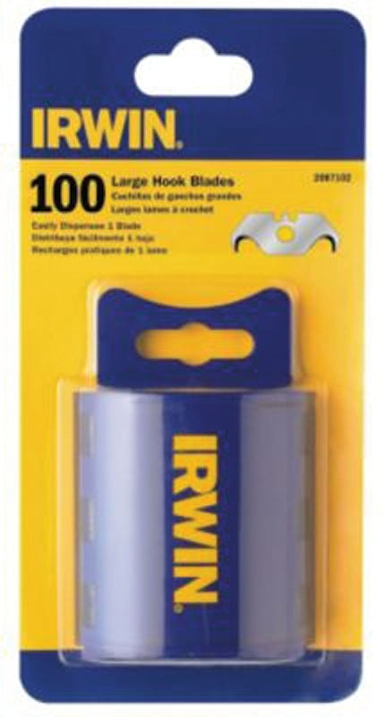 IRWIN Irwin 2087102 Utility Blade with Dispenser, Carbon Steel, 2-Point TOOLS IRWIN