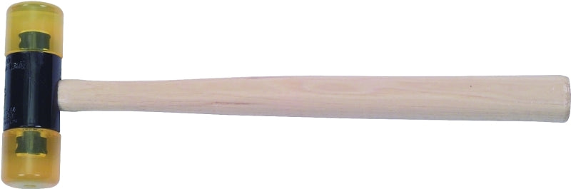 STANLEY STANLEY 57-594 Hammer, 8 oz Head, Soft Face, Plastic Head, 12-1/8 in OAL TOOLS STANLEY