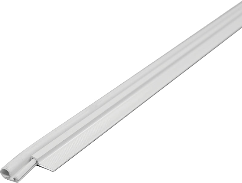 M-D M-D 43304 Weatherstrip, 1 in W, 1 in Thick, 84 in L, Aluminum, White HARDWARE & FARM SUPPLIES M-D