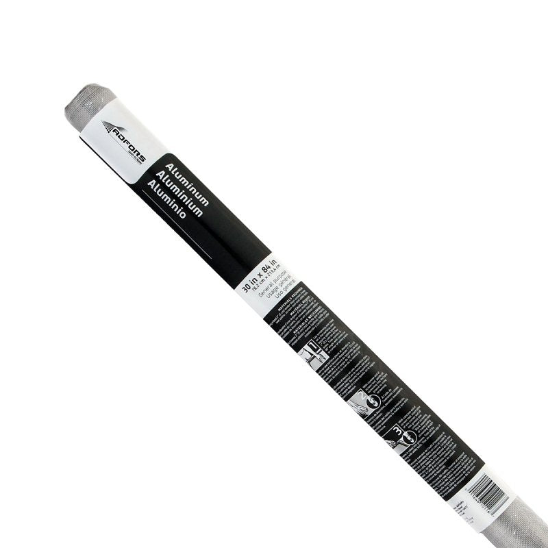 ADFORS Adfors 10116 Screen Wire, 7 ft L, 30 in W, Aluminum, Bright